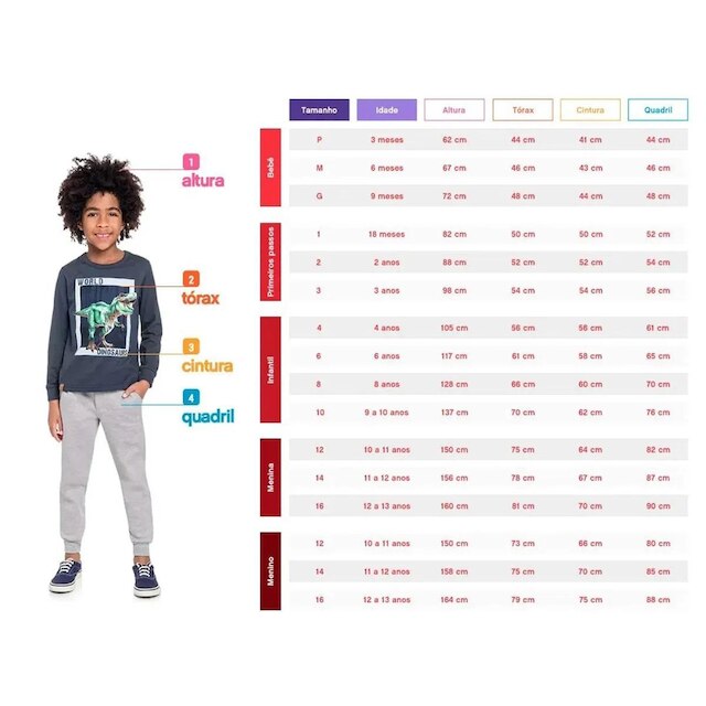 Pijama Infantil Menina Com Estampa Brilha No Escuro Brandili