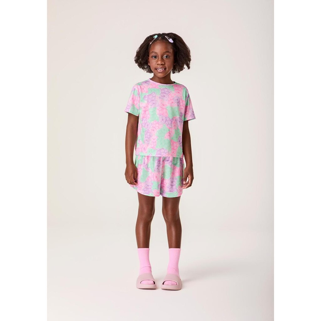 Pijama Infantil Menina Com Estampa Gummy Ursinho Bimbi