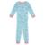 Pijama infantil menina com estampa rotativa Brandili - Azul