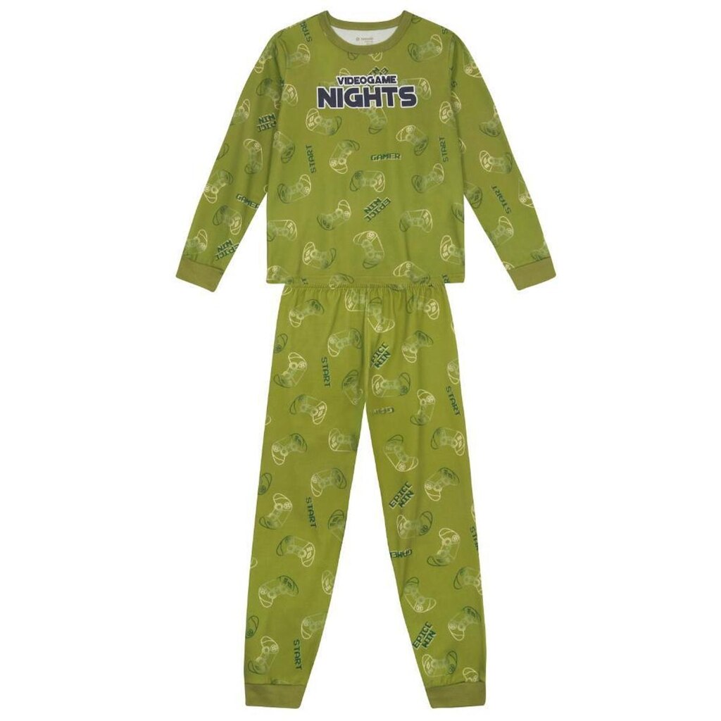 Pijama infantil menina em meia malha Brandili