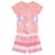 Pijama Infantil Menina Estampa Brilha No Escuro Brandili - Rosa