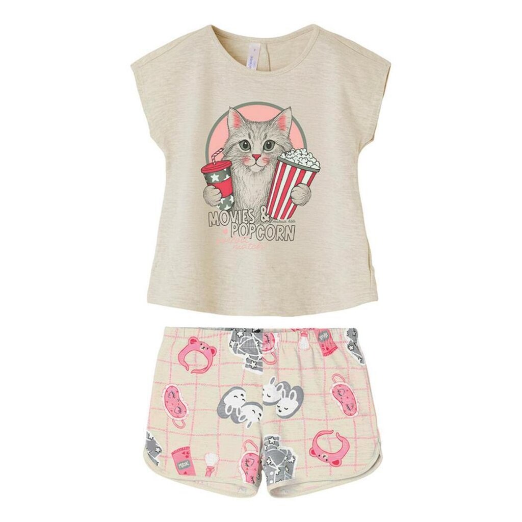 Pijama Infantil Menina Malha Brilha Escuro Malwee Ref 138756
