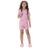 Pijama Infantil Menina Verão Brilha no Escuro Rosa Neon - Malwee - Rosa
