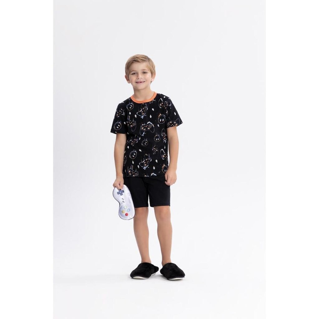 Pijama Infantil Menino Brilha no Escuro Alakazoo Ref. 19351