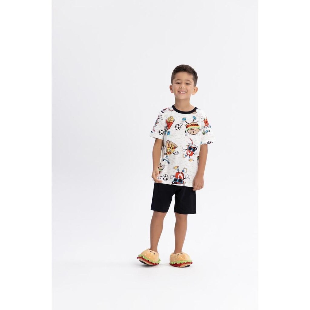 Pijama Infantil Menino Brilha no Escuro Alakazoo Ref. 19351