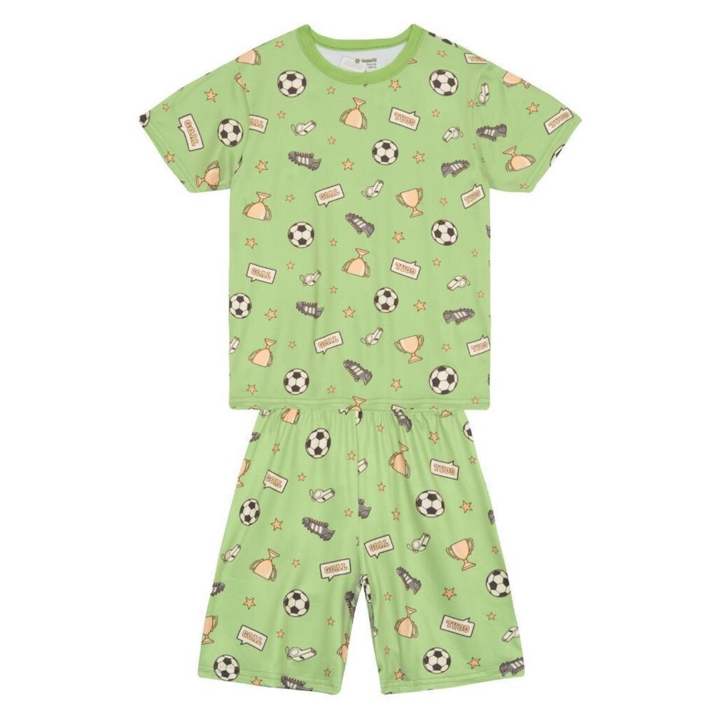 Pijama infantil menino em malha Brandili