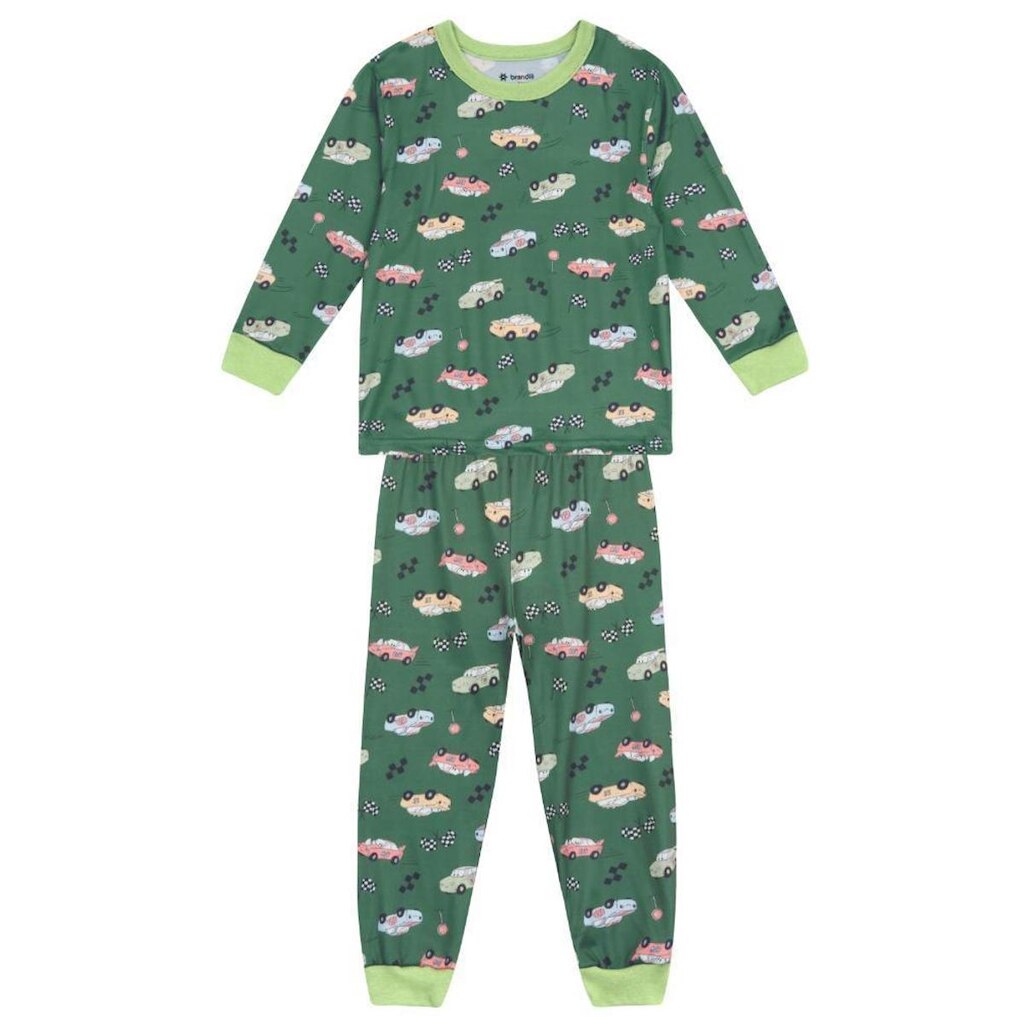 Pijama infantil menino em malha Brandili
