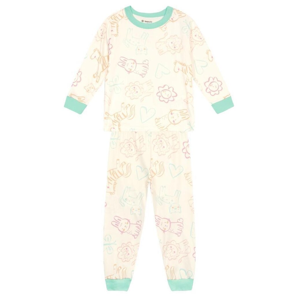 Pijama infantil menino em malha Brandili