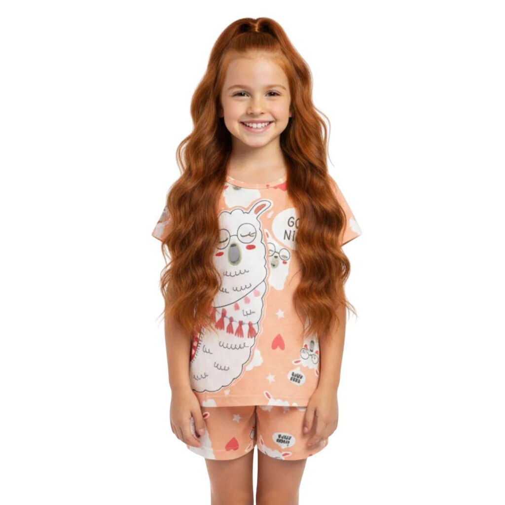 Pijama Juvenil Menina Brilha no Escuro Kyly
