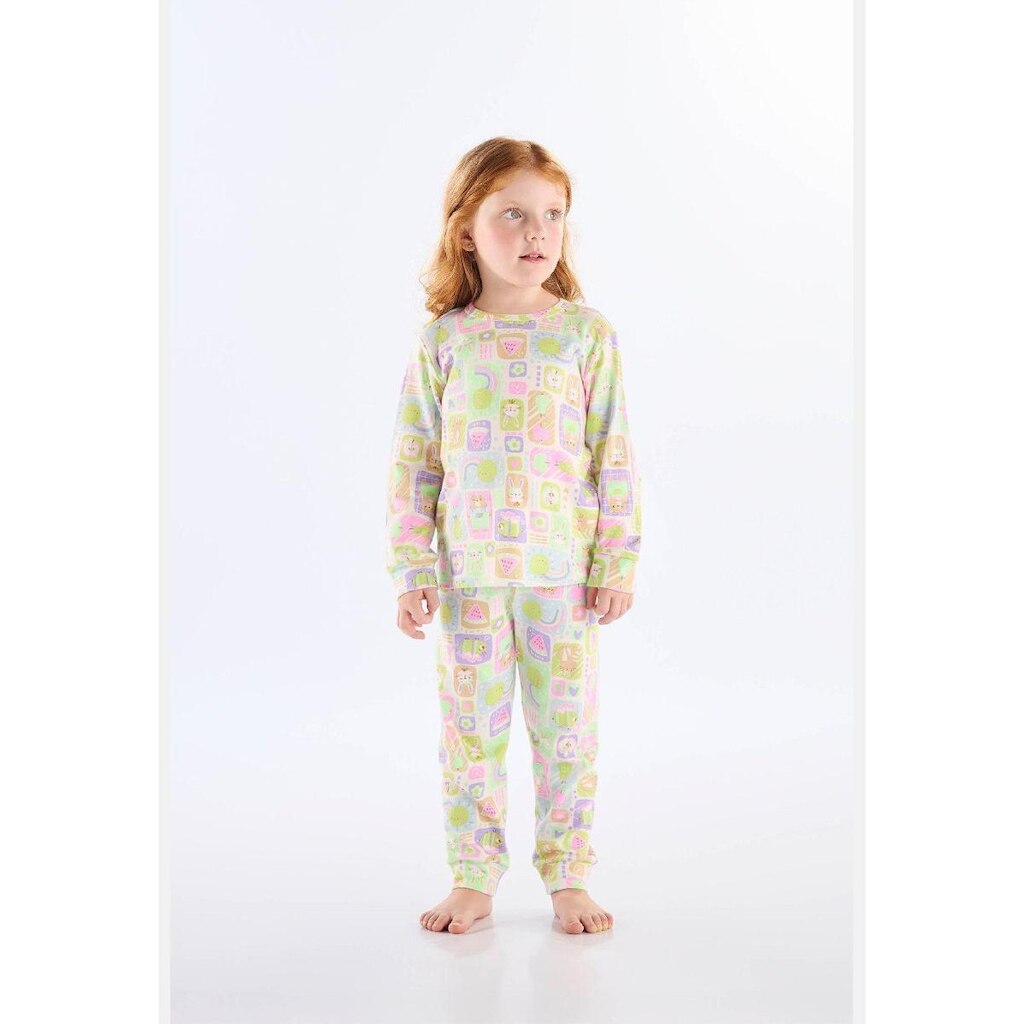 Pijama Longo Infantil Unissex Suedine Up Baby