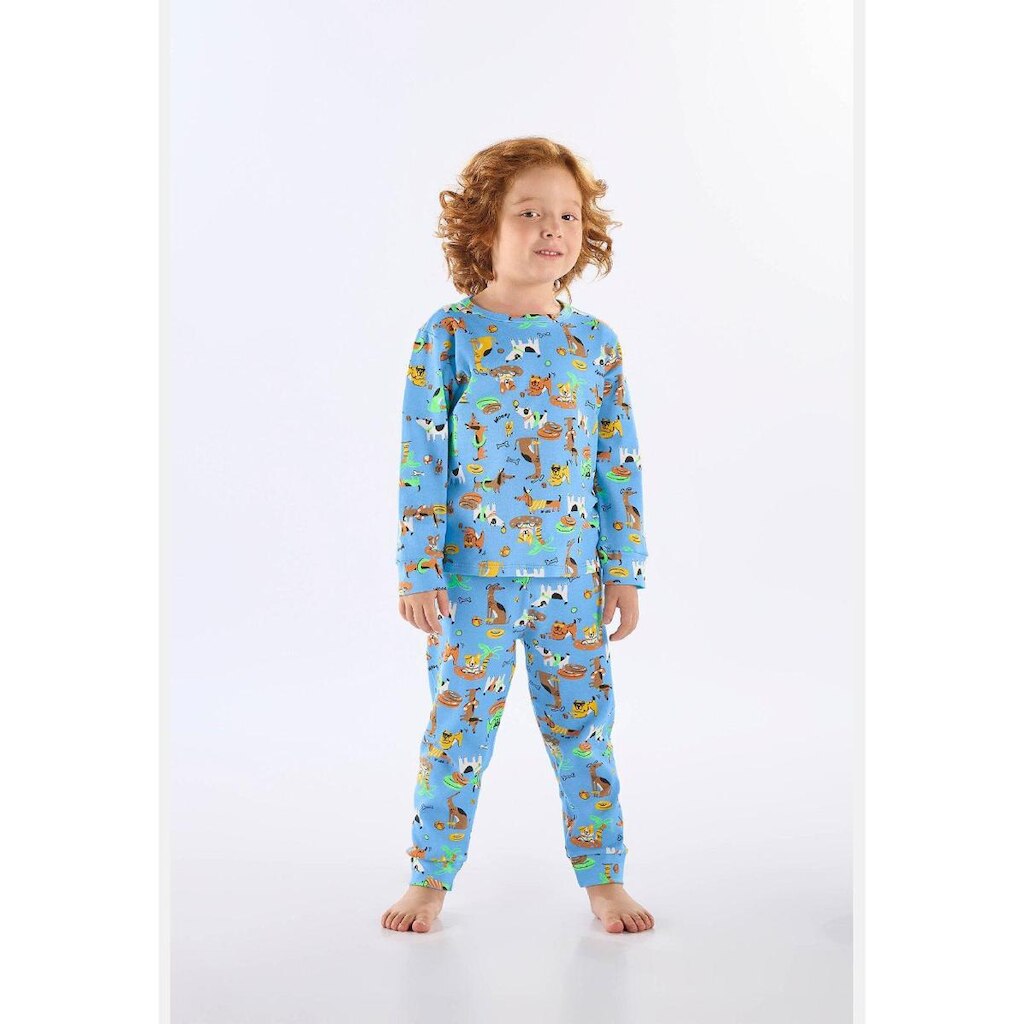 Pijama Longo Infantil Unissex Suedine Up Baby