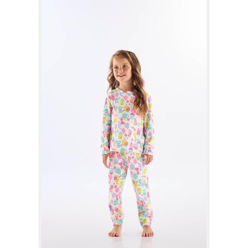 Pijama Longo Infantil Unissex Suedine Up Baby