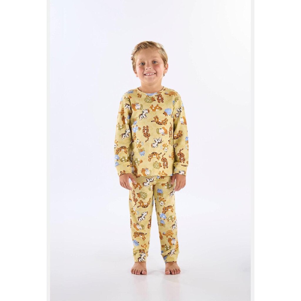 Pijama Longo Infantil Unissex Suedine Up Baby