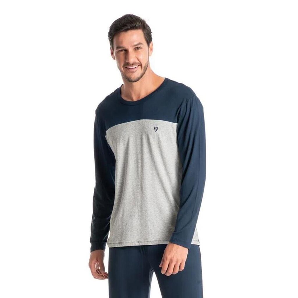 Pijama Longo Masculino Viscolycra