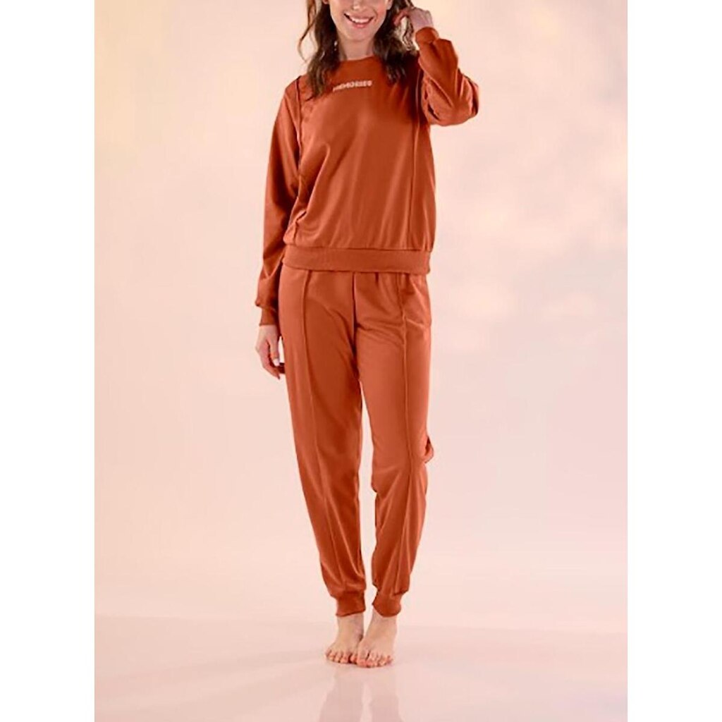 Pijama Longo Pzama 040410 Feminino Molentinho Poliester T. P/EG