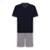 PIJAMA LUPO CONJUNTO REF:28000 MASCULINO - Marinho