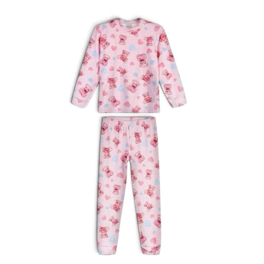 Pijama Malha Fleece Infantil Menina Alakazoo