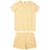 Pijama Manga Curta Feminino Malwee Ref. 102259 - Amarelo