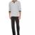 Pijama Manga Longa Masculino Lupo - Ref. 28177 - Cinza