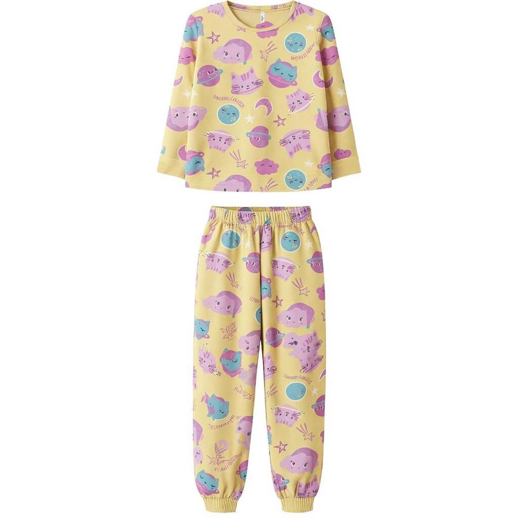 Pijama Manga Longa Menina Brilha Escuro Malwee Ref. 131969