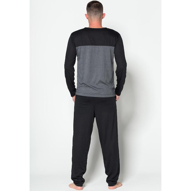 Pijama Masculino Calça e Blusa Manga Longo Conforto