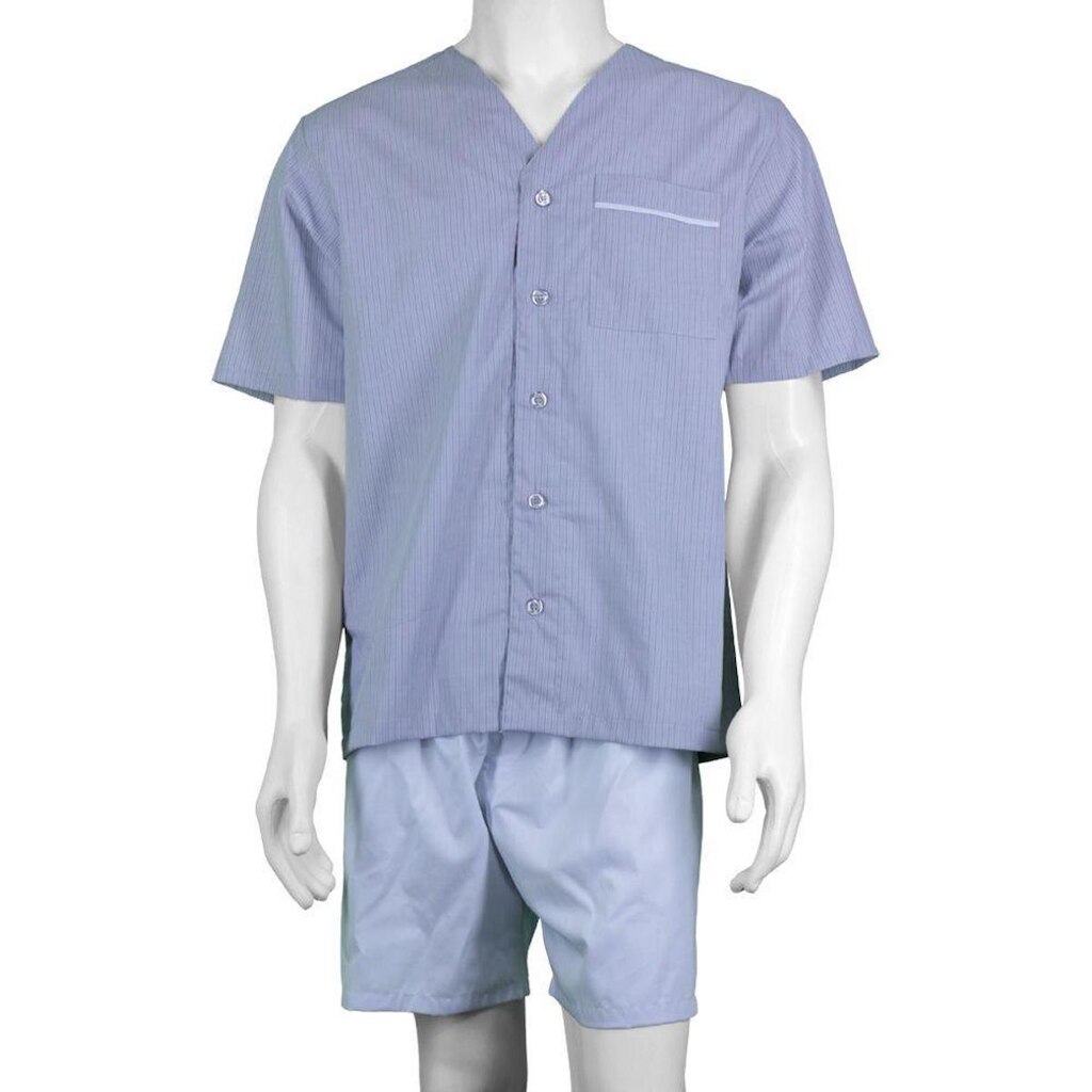 Pijama Masculino Curto Aberto Tricoline - 4200