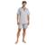 Pijama Masculino Curto Mash Algodão Cinza 811.53 - Cinza Claro
