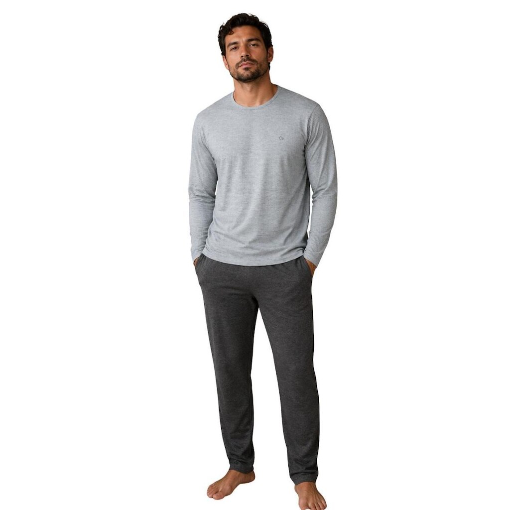 Pijama masculino longo Ogochi