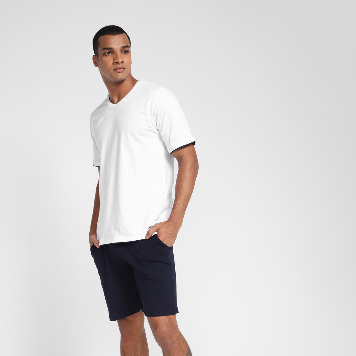 Pijama Mash Curto Liso Masculino - Azul é ruim? Pijama Mash Curto Liso Masculino - Azul é boa?