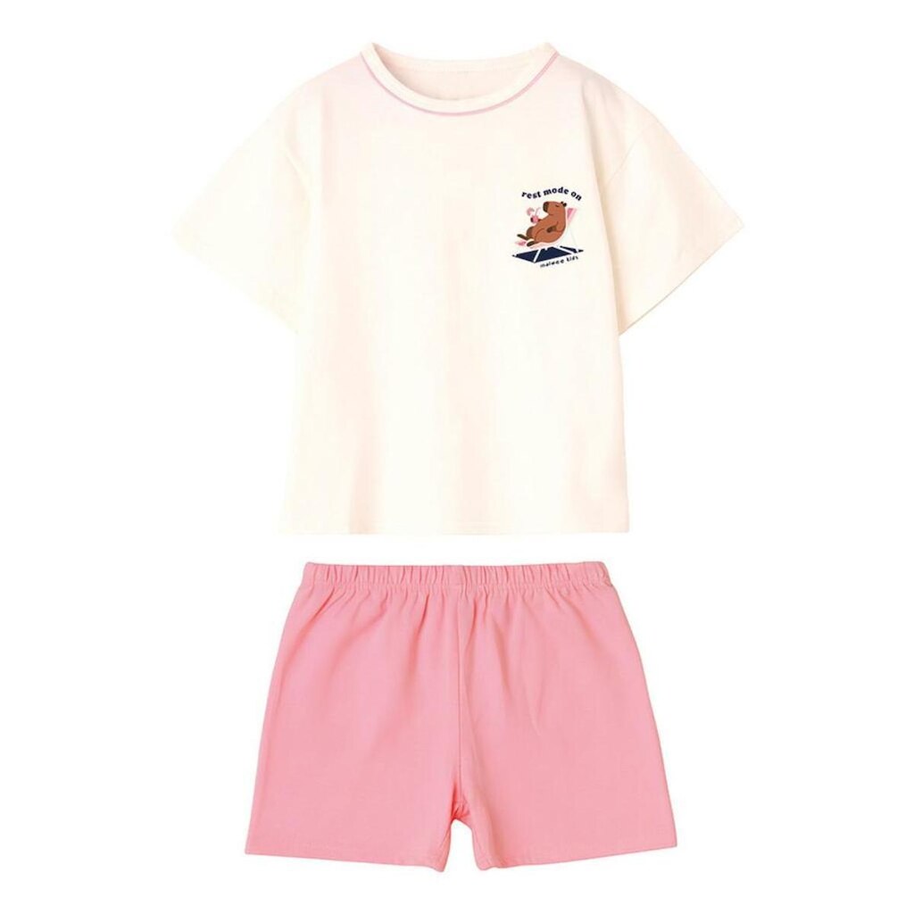 Pijama Menina Malha Capivara Brilha Escuro Malwee Ref 138741