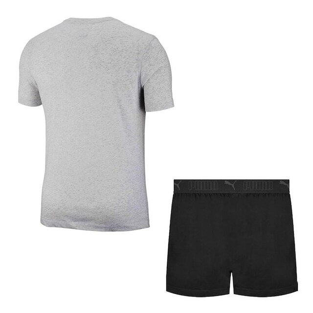 Pijama Puma Camiseta + Samba Canção Masculino