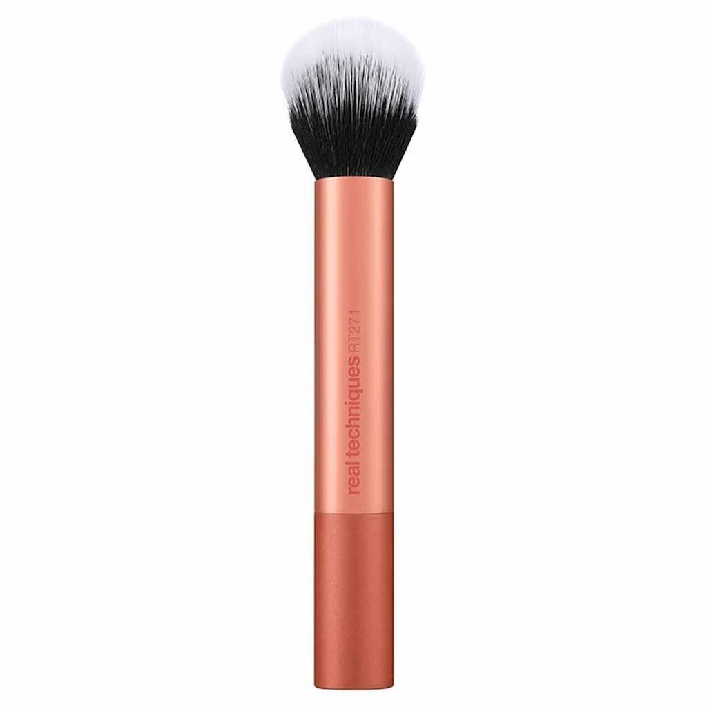 Pincel para Base Líquida Real Techniques Skin Tint Base Brush Laranja