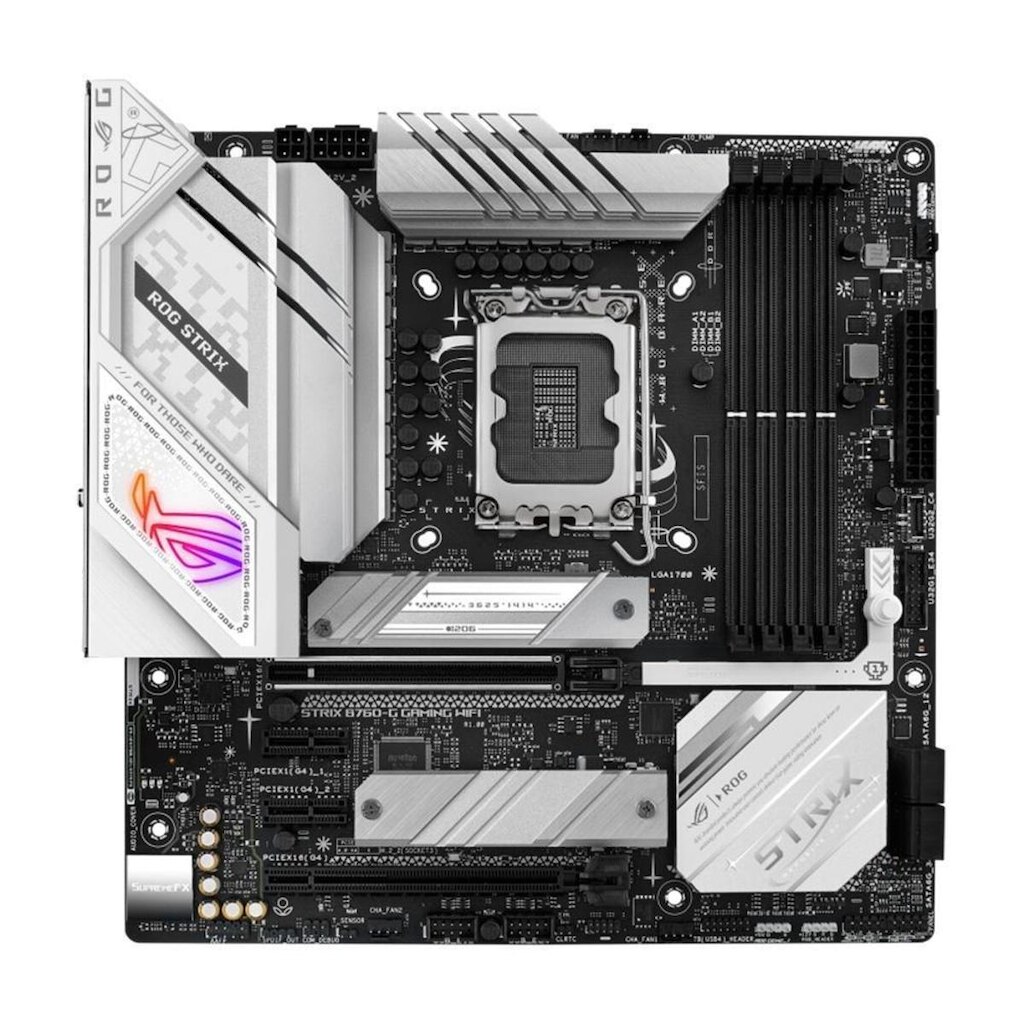 Placa-Mãe ASUS ROG STRIX B760-G GAMING WIFI, Intel, mATX, DDR5, Wi-Fi, Bluetooth, - 90MB1EQ0-M0EAY0