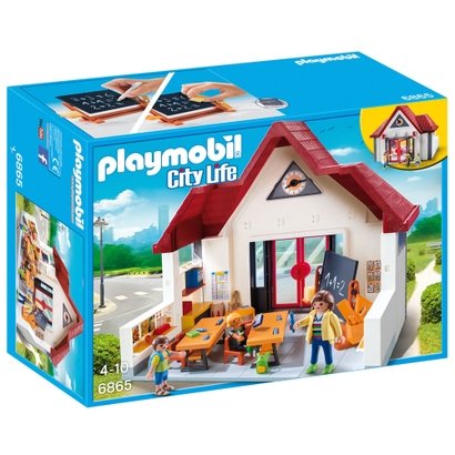 Boneco Playmobil Mãe Em Jeans-Listra Camisa E Jaqueta-Family Dollhouse City