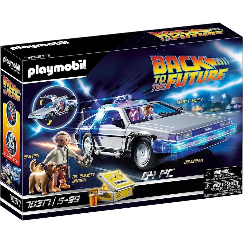 Playmobil Delorean De Volta Para o Futuro 70317 - Original