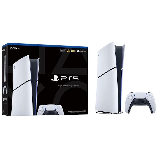 PlayStation 5 Edição Digital 825GB 1 Controle Branco Sony
