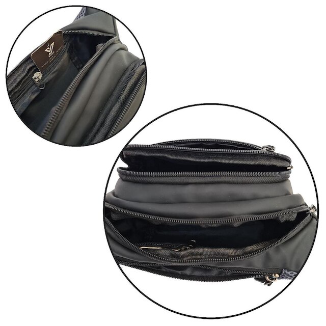 POCHETE MASCULINA NOVA BOLSA ESTILOSA CINTURA MOTOQUEIRO MULTIUSO