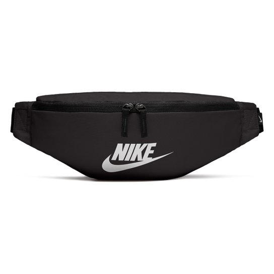 Pochete Nike Heritage Hip Pack - Branco+Preto