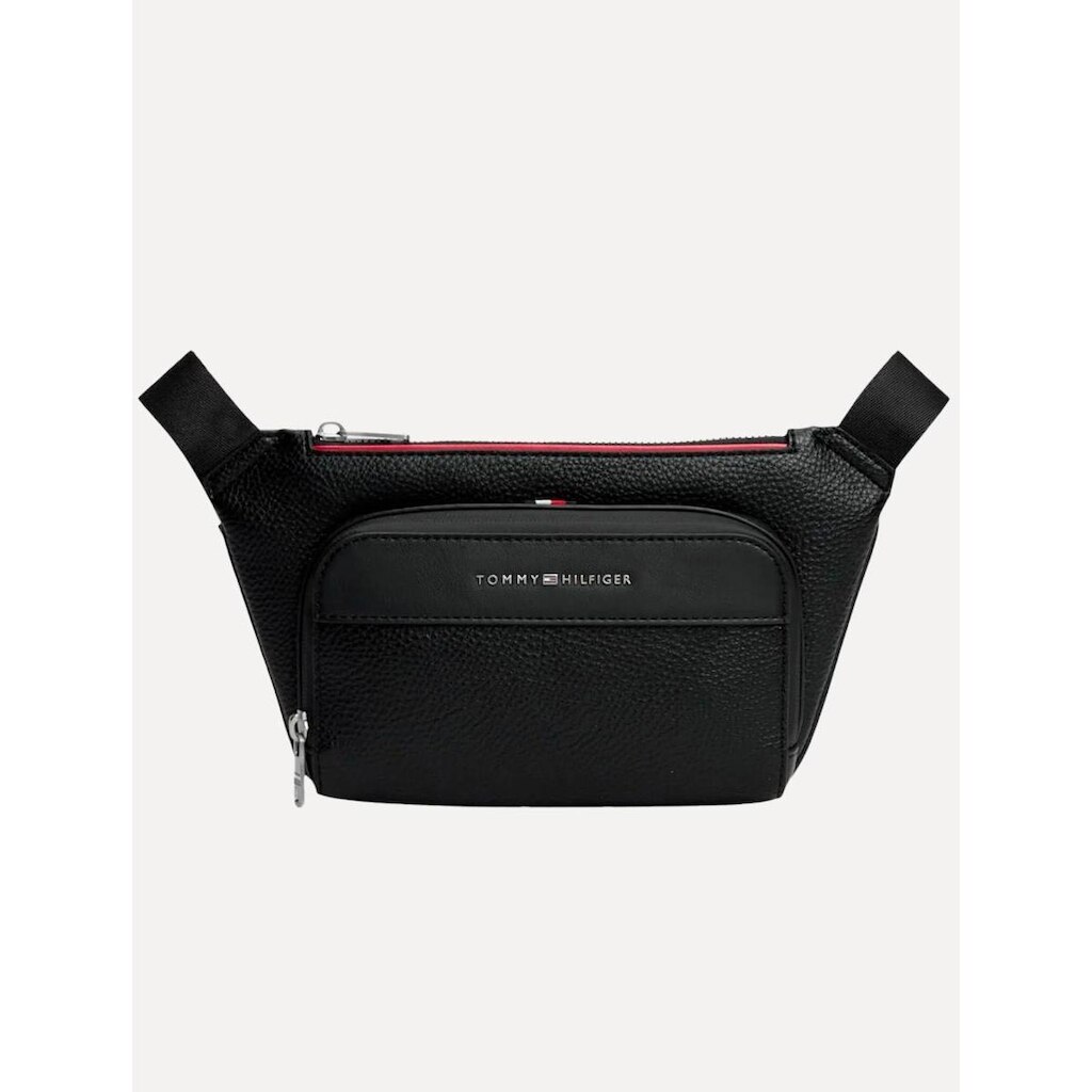 Pochete Tommy Hilfiger Masculino Central Bumbag Preto