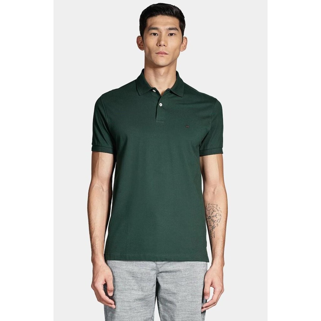 Polo Básica Piquet Verde Floresta