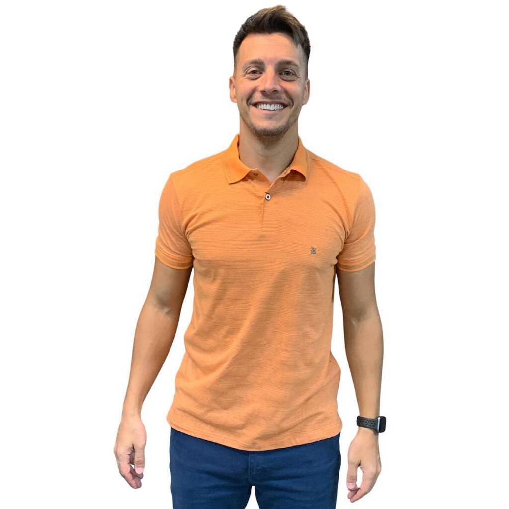 PÓLO BAUMGARTEN LISTRADA MASCULINA