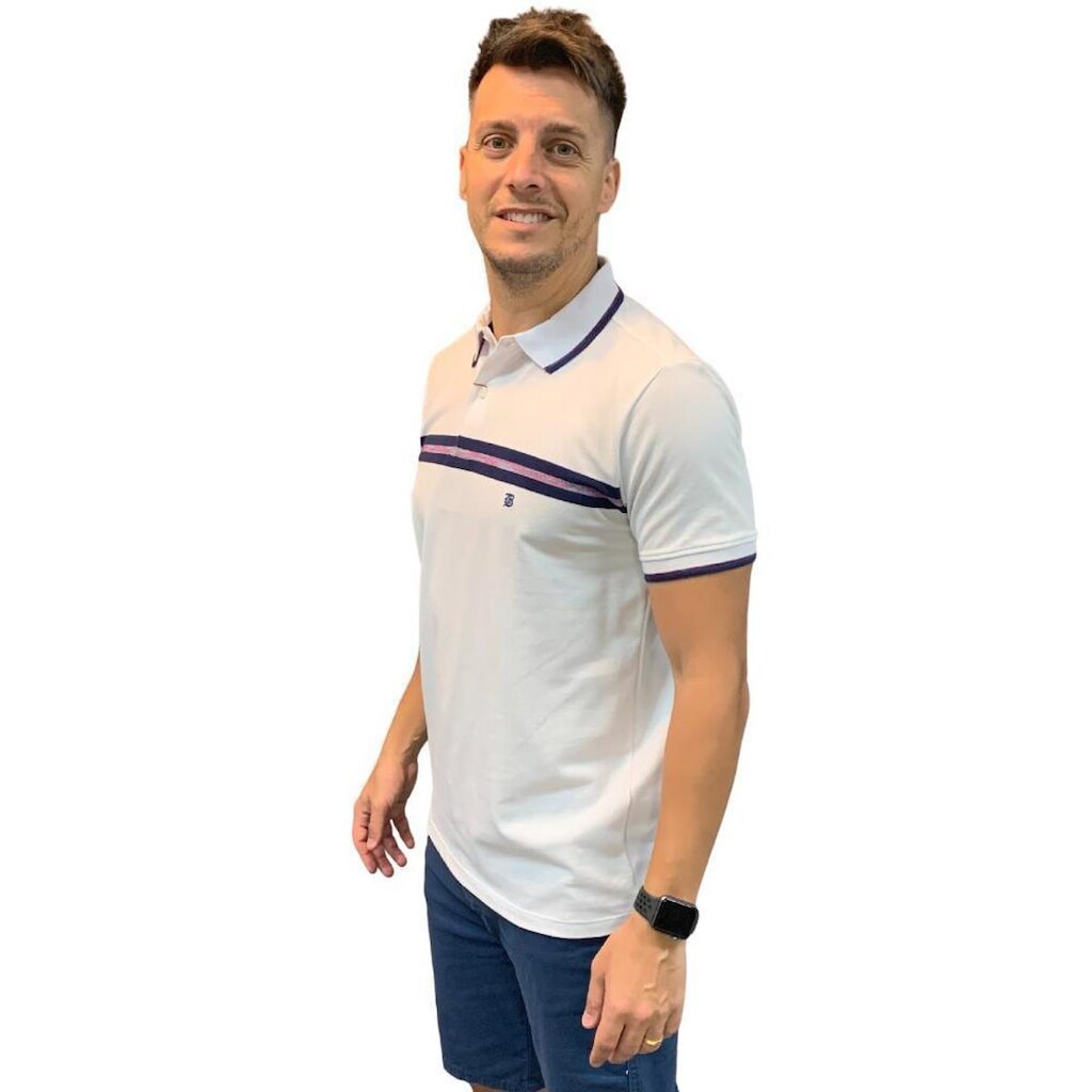 PÓLO BAUMGARTEN MANGA CURTA MASCULINA