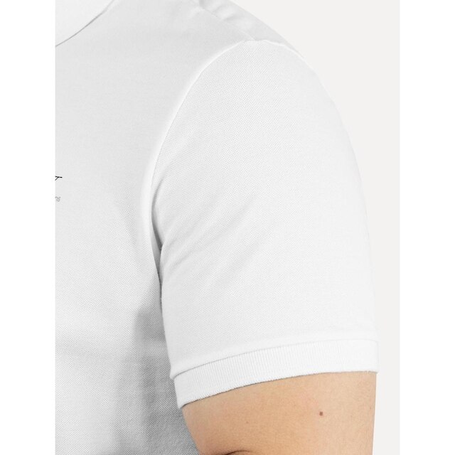Polo Calvin Klein Jeans Masculina Piquet Regular Light Re Issue Branca