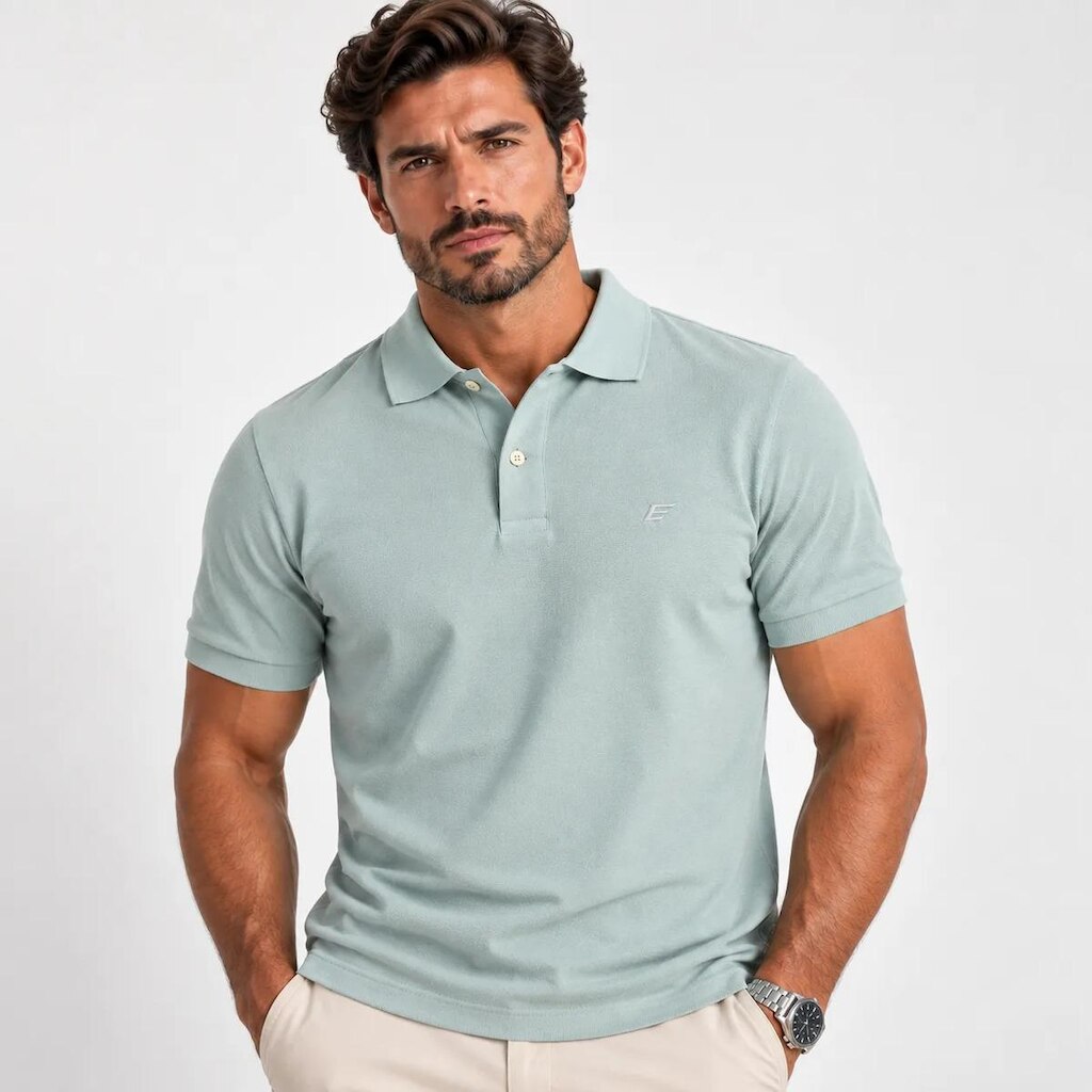 Polo Ellus Piquet Classic Verde Agua