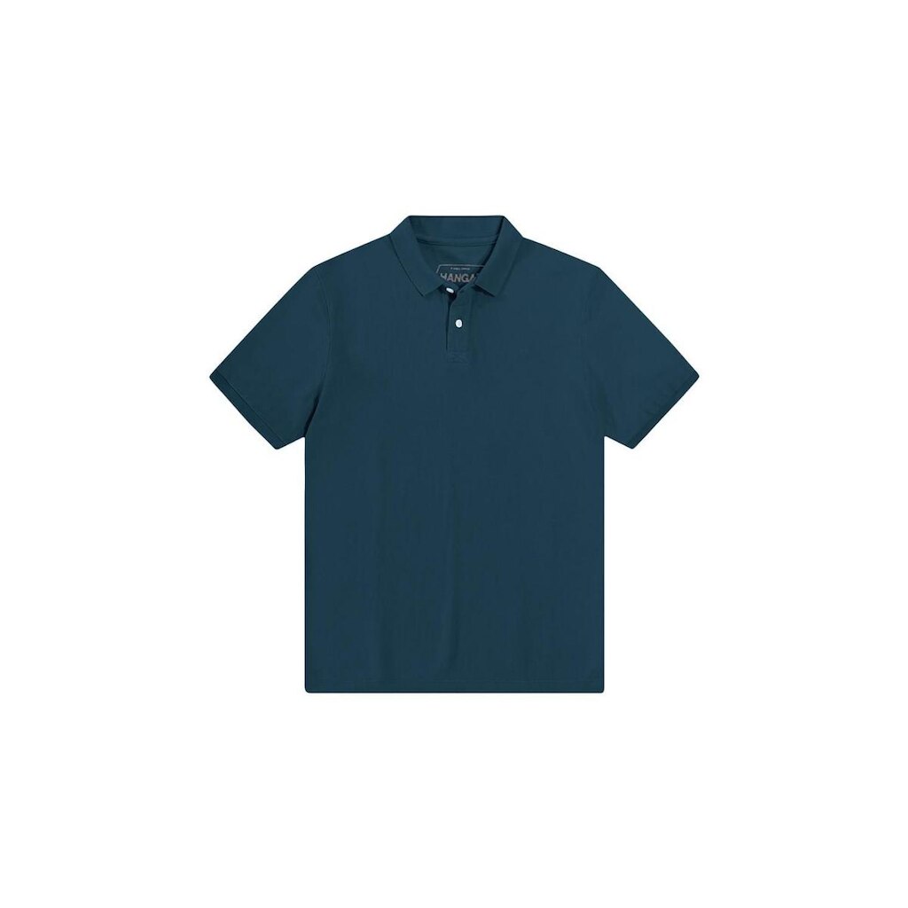 Polo Hangar 33 Malha Piquet Azul Tam. M