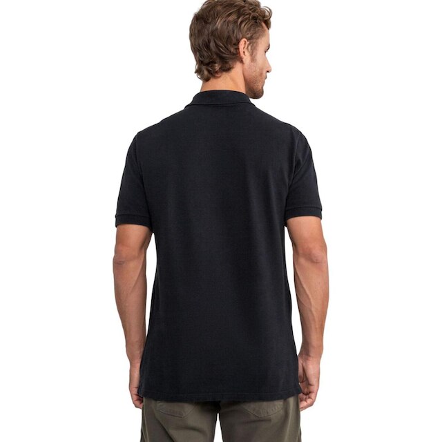 Polo Hangar 33 Malha Piquet Preto Tam. G