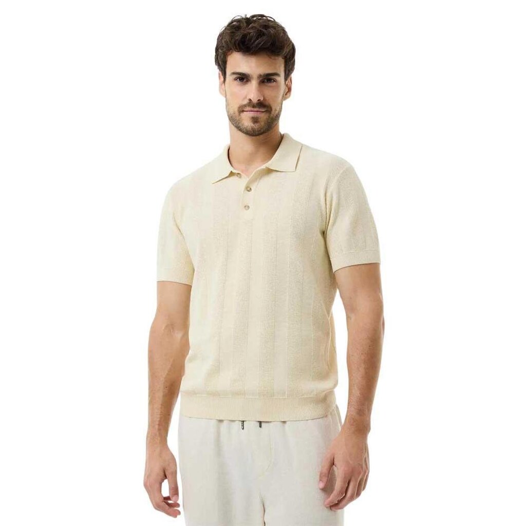 Polo Hering Masculina em Tricô Texturizado
