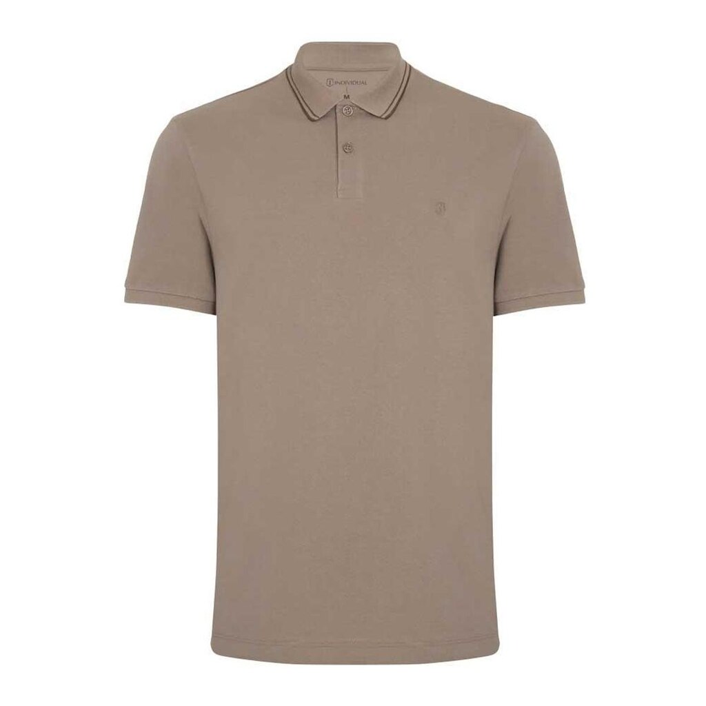 Polo Individual Comfort Fit Básica Friso Masculina