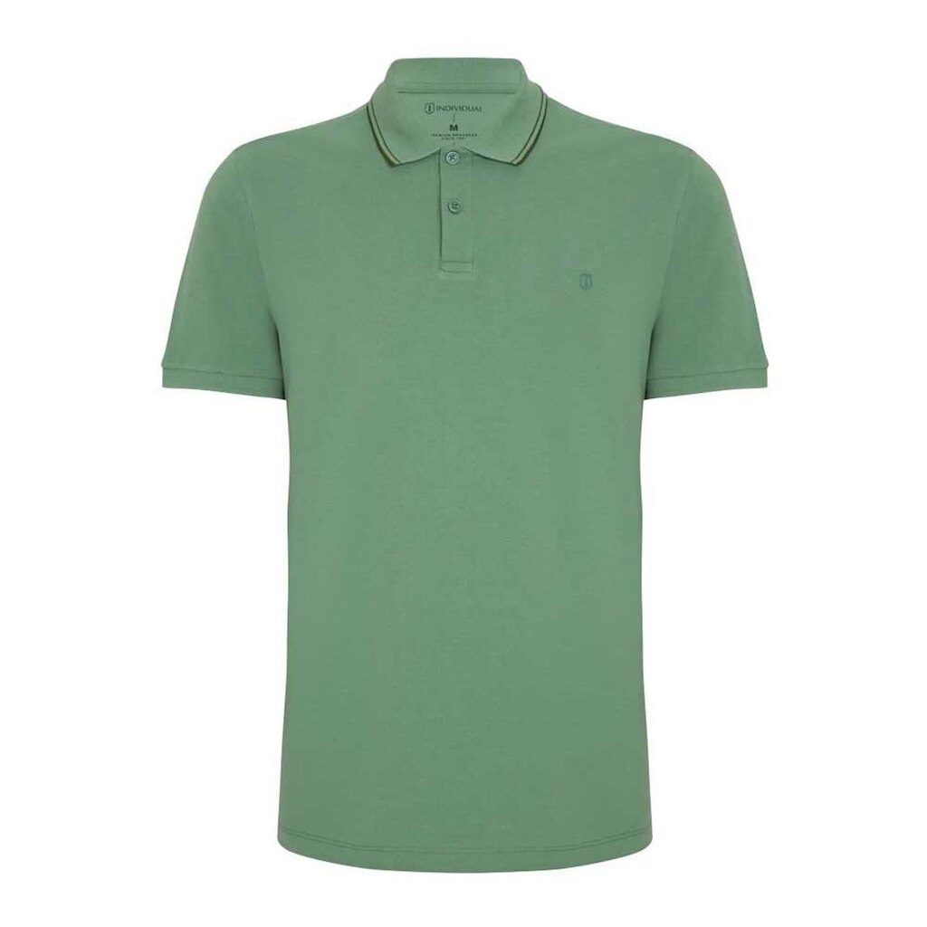 Polo Individual Comfort Fit Básica Friso Masculina