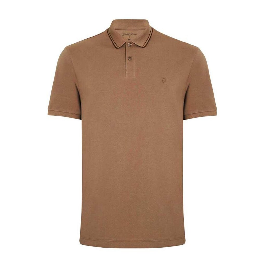Polo Individual Comfort Fit Básica Friso Masculina